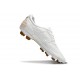 Bota de Futbol Nike Tiempo Legend 10 Elite FG R10 Blanco Oro