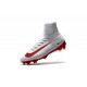 Zapatillas de fútbol Nike Mercurial Superfly 5 FG Blanco Rojo