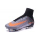 Baratas Botas de fútbol Nike Mercurial Superfly V FG Gris Negro Naranja