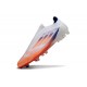 Zapatos de Fútbol adidas F50 Elite LL FG Blanco Rojo Solar Azul Lúcido
