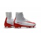 Zapatillas de fútbol Nike Mercurial Superfly 5 FG Blanco Rojo