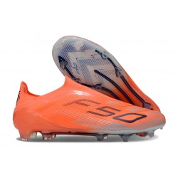 Zapatos de Fútbol adidas F50 Elite LL FG Naranja Negro