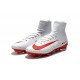 Zapatillas de fútbol Nike Mercurial Superfly 5 FG Blanco Rojo