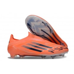 Zapatos de Fútbol adidas F50 Elite LL FG Naranja Negro