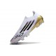 Zapatos de Fútbol adidas F50 Elite LL FG Blanco Negro Met Dorado