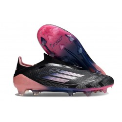 Zapatos de Fútbol adidas F50 Elite LL FG Negro Rosa