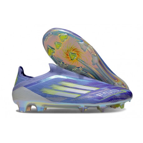 Zapatos adidas F50 Elite LL FG Violeta Tone Limón Lúcido Morado Rush