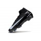Nike Botas Mercurial Superfly 10 Elite FG Negro Hielo Azul