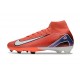 Nike Botas Mercurial Superfly 10 Elite FG Rojo Blanco Negro