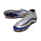 Nike Botas Mercurial Superfly 10 Elite FG Plateada Azul Amarillo