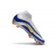 Nike Botas Mercurial Superfly 10 Elite FG Plateada Azul Amarillo