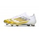 adidas F50 Elite FG Bota Blanco Amarillo
