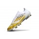 adidas F50 Elite FG Bota Blanco Amarillo