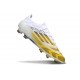 adidas F50 Elite FG Bota Blanco Amarillo