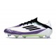 Zapatillas de Fútbol adidas F50 Elite FG X Messi Ftwr Blanco Negro Morado Unity