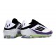 Zapatillas de Fútbol adidas F50 Elite FG X Messi Ftwr Blanco Negro Morado Unity