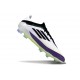 Zapatillas de Fútbol adidas F50 Elite FG X Messi Ftwr Blanco Negro Morado Unity