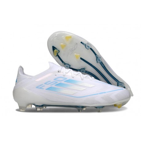 Zapatillas de Fútbol adidas F50 Elite FG Blanco Azul