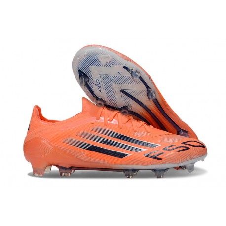 Zapatillas de Fútbol adidas F50 Elite FG Naranja Negro