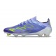 Zapatillas de Fútbol adidas F50 Elite FG Violeta Tone Limón Lúcido Morado Rush