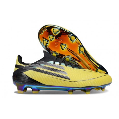 Zapatillas de Fútbol adidas F50 Elite FG Amarillo Negro