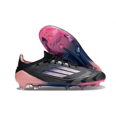 Zapatillas de Fútbol adidas F50 Elite FG Negro Rosa