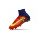 Nuevo Botas de fútbol Nike Mercurial Superfly 5 FG Barcelona FC Azul Rojo Amarillo