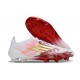 Zapatillas de Fútbol adidas F50 Elite FG Blanco Rojo Dorado