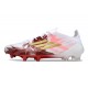 Zapatillas de Fútbol adidas F50 Elite FG Blanco Rojo Dorado