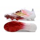 Zapatillas de Fútbol adidas F50 Elite FG Blanco Rojo Dorado