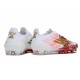 Zapatillas de Fútbol adidas F50 Elite FG Blanco Rojo Dorado