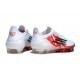 Zapatillas de Fútbol adidas F50 Elite FG Blanco Rojo Verde