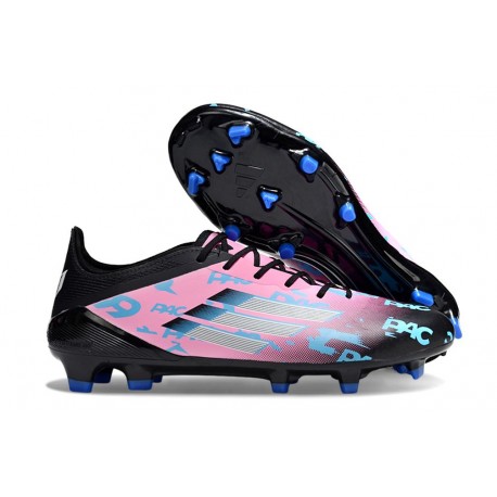 Zapatillas de Fútbol adidas F50 Elite FG Negro Rosa Azul