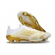 adidas F50 + Elite FG Blanco Met Dorado