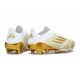 adidas F50 + Elite FG Blanco Met Dorado