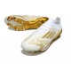 adidas F50 + Elite FG Blanco Met Dorado