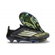 Zapatos de Fútbol adidas F50 + FG Negro Hierro Met. Limón Lúcido