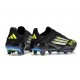 Zapatos de Fútbol adidas F50 + FG Negro Hierro Met. Limón Lúcido
