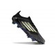 Zapatos de Fútbol adidas F50 + FG Negro Hierro Met. Limón Lúcido