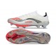 Zapatos adidas F50 + FG X MESSI Ftwr Blanco Rojo Lúcido Plateado Met.