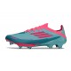 Zapatos de Fútbol adidas F50 + FG Flash Agua Rosa Lúcido Lucid Cyan