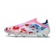 Zapatos de Fútbol adidas F50 Elite LL FG Blanco Rosa Azul