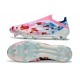 Zapatos de Fútbol adidas F50 Elite LL FG Blanco Rosa Azul