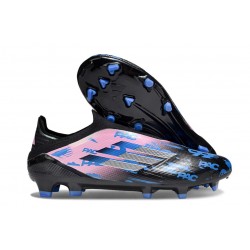 Zapatos de Fútbol adidas F50 Elite LL FG Negro Azul Rosa