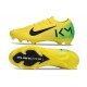 Botas de Futbol Nike Mercurial Vapor 16 Elite FG KM Amarillo Verde Negro