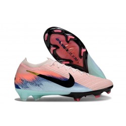 Botas de Futbol Nike Mercurial Vapor 16 Elite FG Rosa Azul Negro
