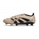 Botas de Fútbol Adidas Predator Elite FG Platino Met Negro Rojo
