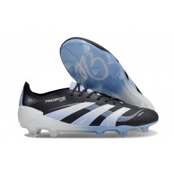 Botas de Fútbol Adidas Predator Elite FG Negro Blanco Azul