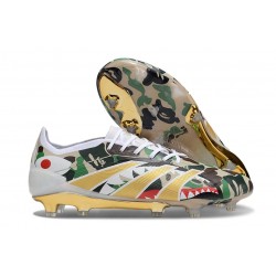 Botas de Fútbol Adidas Predator Elite FG Verde Negro Oro