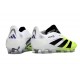 Bota de Fútbol Adidas Predator Elite FG Ftwr Blanco Negro Limón Lúcido